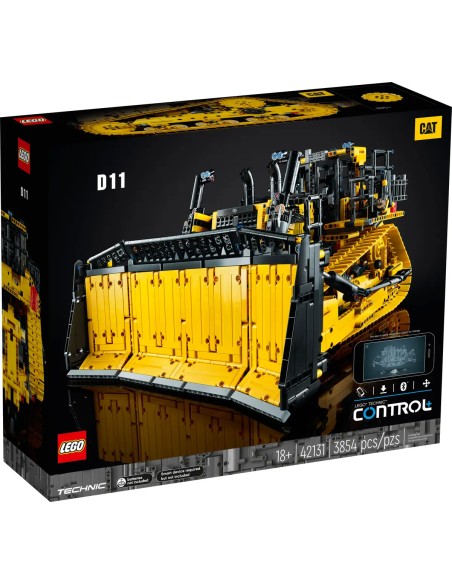 Lego - Bulldozer Cat D11 controllato da app - Technic - 42131-1