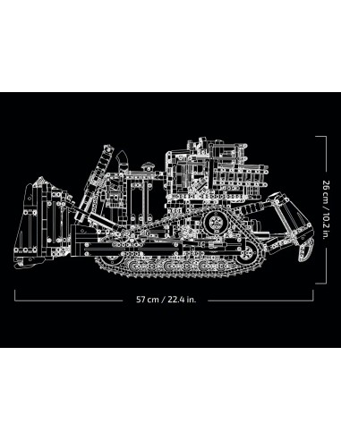 Lego - Bulldozer Cat D11 controllato da app - Technic - 42131-3