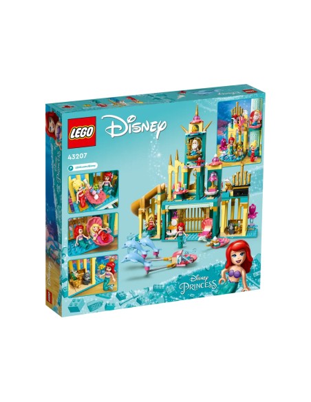 Lego - Il palazzo sottomarino di Ariel - Disney - 43207-3