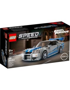 Lego - 2 Fast 2 Furious Nissan Skyline GT-R (R34) - Speed Champions - 76917-1