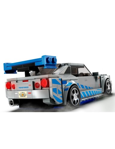 Lego - 2 Fast 2 Furious Nissan Skyline GT-R (R34) - Speed Champions - 76917-2