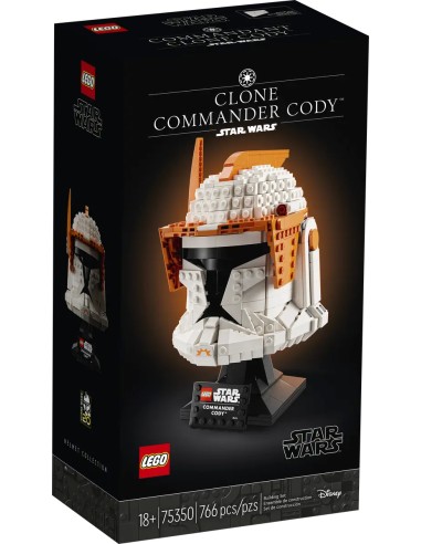 Lego - Casco del Comandante clone Cody - Star Wars - 75350 - Tempus Doni  Giochi