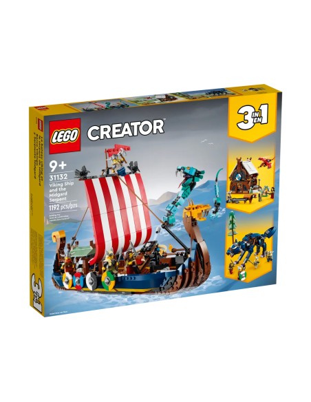 Lego Creator - Nave vichinga e Jörmungandr - 31132-1