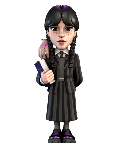 Wednesday Addams With Thing - Wednesday - 123 - Minix