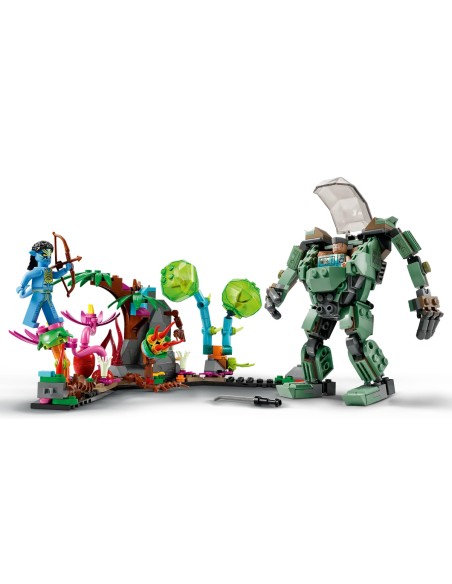 Lego Avatar - Neytiri e Thanator vs. Quaritch con tuta AMP - 75571