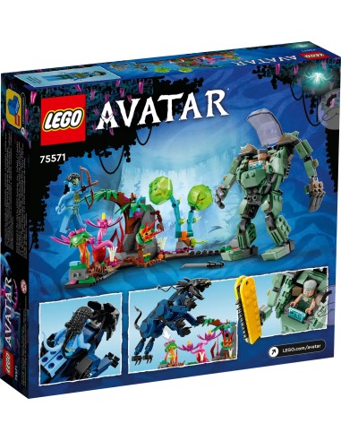 Lego Avatar - Neytiri e Thanator vs. Quaritch con tuta AMP - 75571