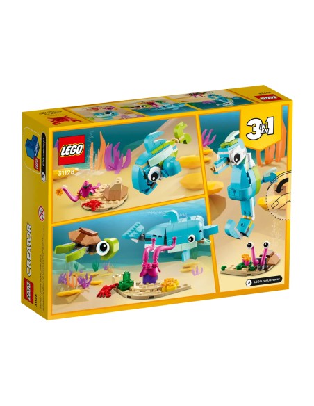 Lego Creator - Delfino e tartaruga - 31128