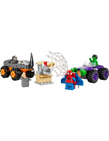 Lego Marvel - Resa dei conti tra Hulk e Rhino - 10782