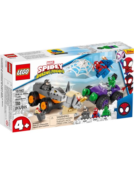 Lego Marvel - Resa dei conti tra Hulk e Rhino - 10782