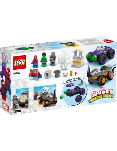 Lego Marvel - Resa dei conti tra Hulk e Rhino - 10782