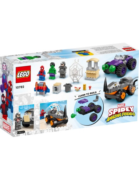 Lego Marvel - Resa dei conti tra Hulk e Rhino - 10782