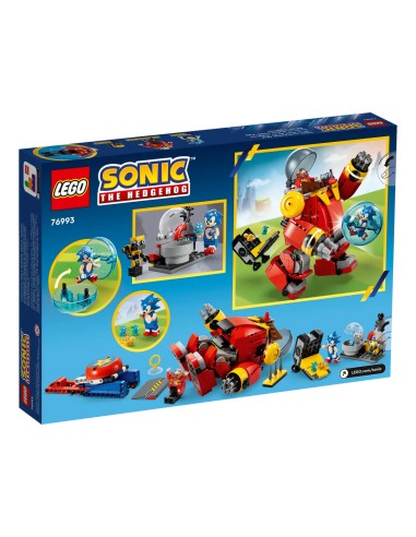 Lego Sonic - Sonic vs. Robot Death Egg del Dr. Eggman - 76993