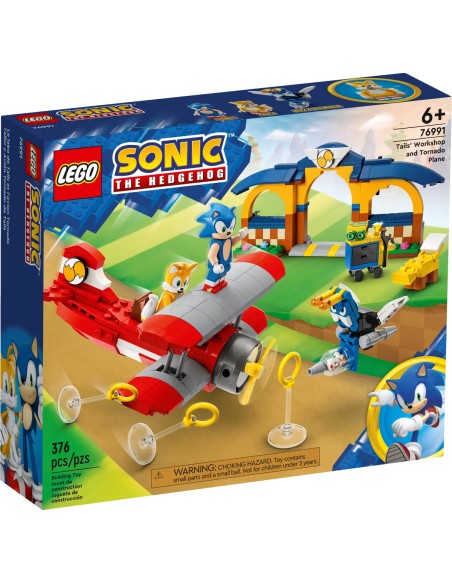 Lego Sonic - Laboratorio di Tails e Aereo Tornado - 76991