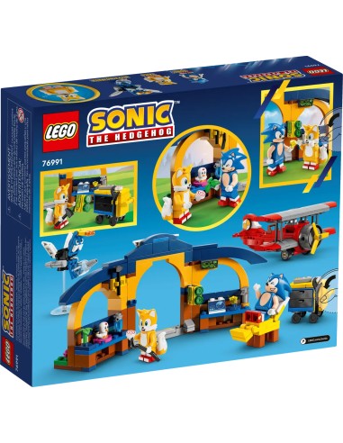 Lego Sonic - Laboratorio di Tails e Aereo Tornado - 76991