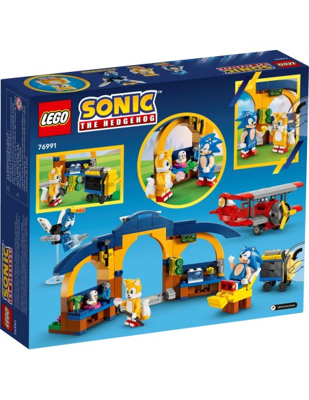 Lego Sonic - Laboratorio di Tails e Aereo Tornado - 76991