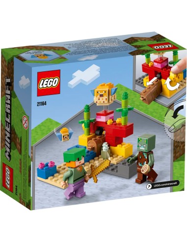 Lego Minecraft - La barriera corallina - 21164