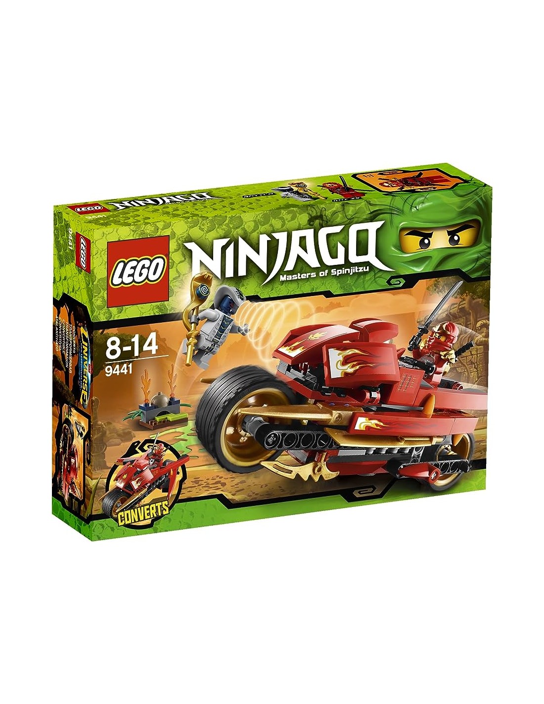 Striscione Lego ninjago - 01 - carta cm 140x100 personalizzato