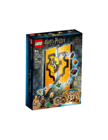 Lego - Stendardo della Casa Tassorosso - Harry Potter - 76412