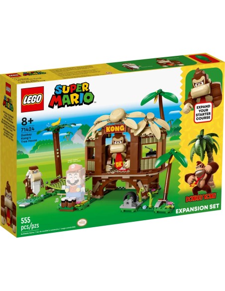 Lego Super Mario - Pack di espansione Casa sull'albero di Donkey Kong - 71424