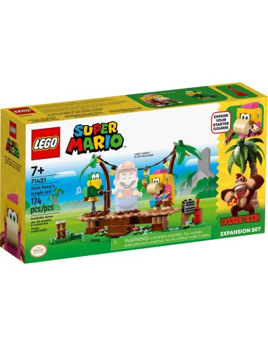 Lego Super Mario - Pack di espansione Concerto nella giungla di Dixie Kong - 71421