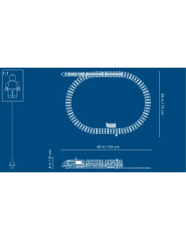 Lego City - Treno passeggeri - 60197