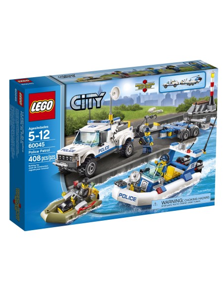 Lego City - Gommone della Polizia - 60045 - Tempus Doni Giochi