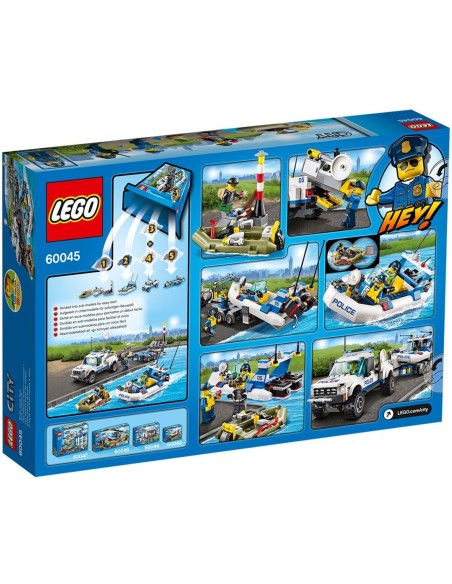 Lego City - Gommone della Polizia - 60045