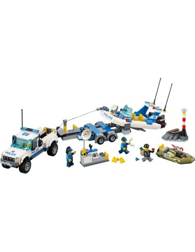 Lego City - Gommone della Polizia - 60045