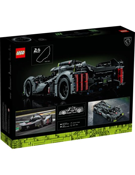 Lego Technic - PEUGEOT 9X8 24H Le Mans Hybrid Hypercar - 42156