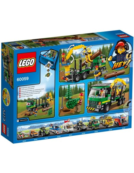 Lego City - Trasportatore di tronchi - 60059