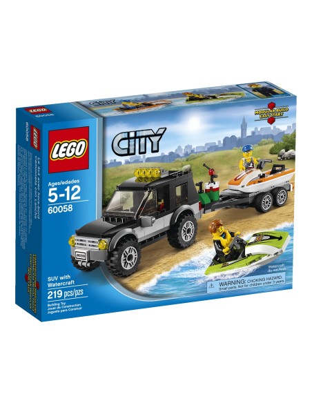 Lego City - SUV con moto d'acqua - 60058