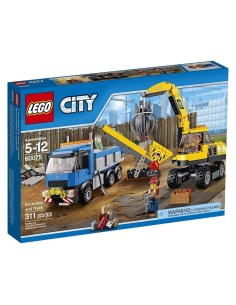 Lego City - Scavatore e camion - 60075