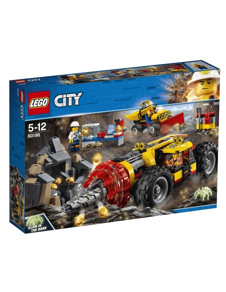 Lego City - Trivella pesante da miniera - 60186