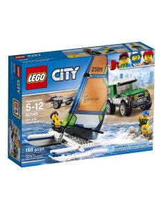 Lego City - Pick up 4x4 con catamarano - 60149