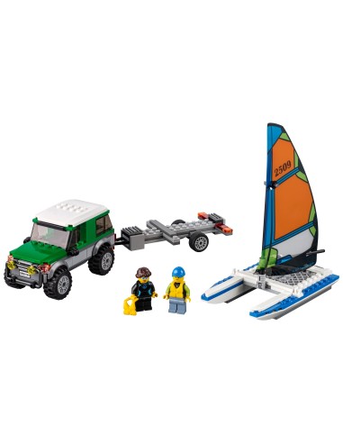 Lego City - Pick up 4x4 con catamarano - 60149
