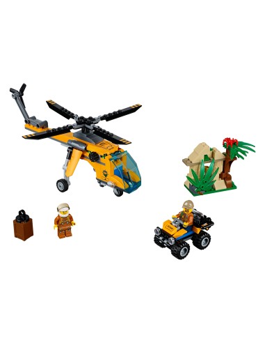 Lego City - Elicottero da carico della giungla - 60158