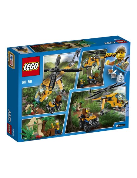 Lego City - Elicottero da carico della giungla - 60158