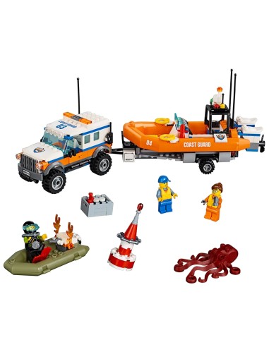 Lego City - Unità di risposta con il fuoristrada 4x4 - 60165
