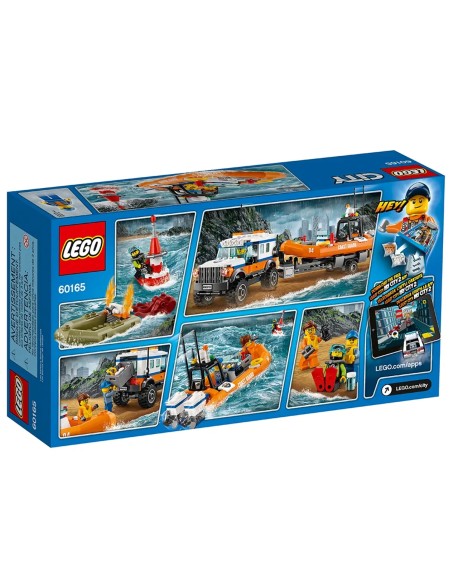 Lego City - Unità di risposta con il fuoristrada 4x4 - 60165