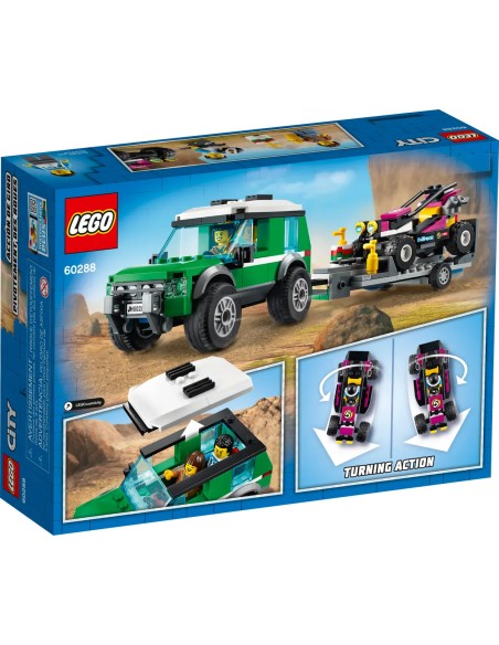 Lego City - Trasportatore di buggy da corsa - 60288