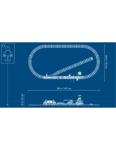 Lego City - Treno merci - 60198