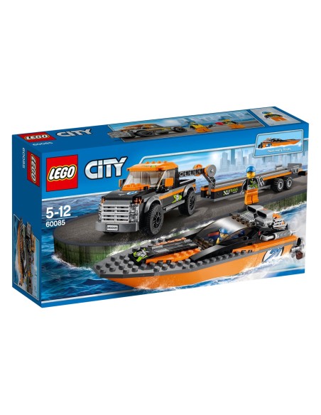 Lego City - 4x4 trasporta motoscafo - 60085