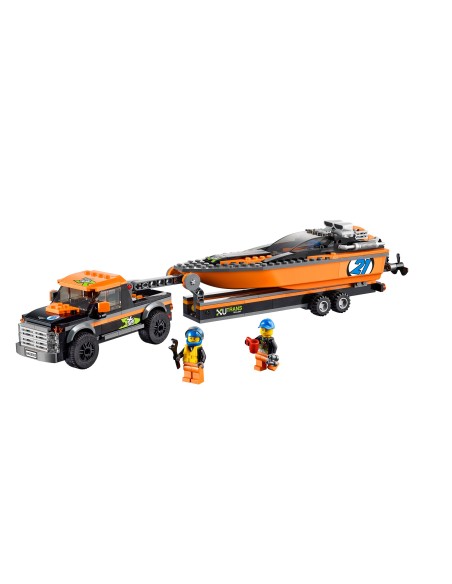 Lego City - 4x4 trasporta motoscafo - 60085