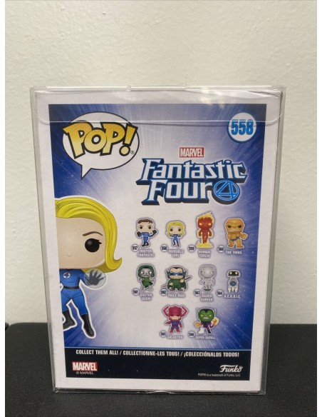 Funko Pop Marvel - Fantastic Four - Invisible Girl - 558