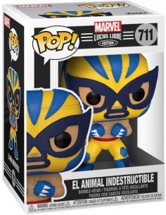 Funko Pop Marvel - Lucha Libre Edition - El Animal Indestructible - 711