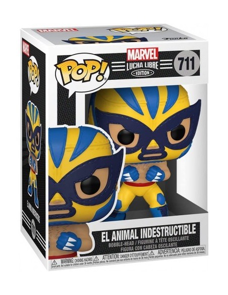 Funko Pop Marvel - Lucha Libre Edition - El Animal Indestructible - 711