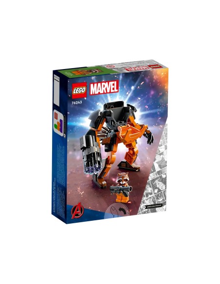 Lego - Armatura Mech Rocket - Marvel - 76243 -5