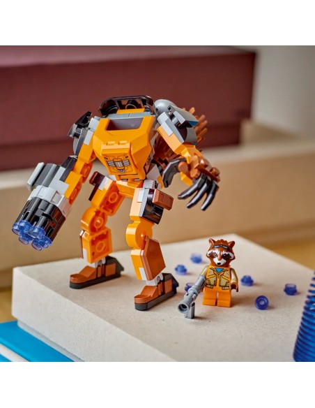 Lego - Armatura Mech Rocket - Marvel - 76243 -7