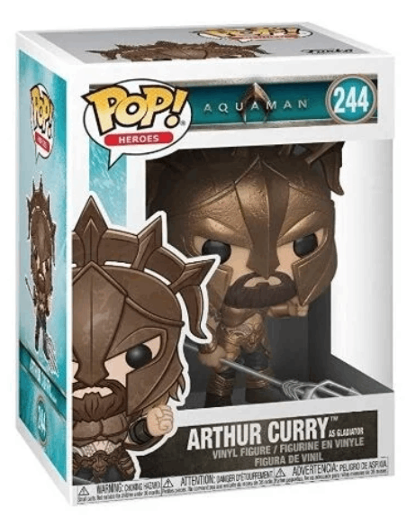 Funko Pop Heroes - Aquaman - Arthur Curry As Gladiator - 244