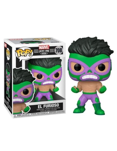 Funko Pop Marvel - Lucha Libre Edition - El Furioso - 708